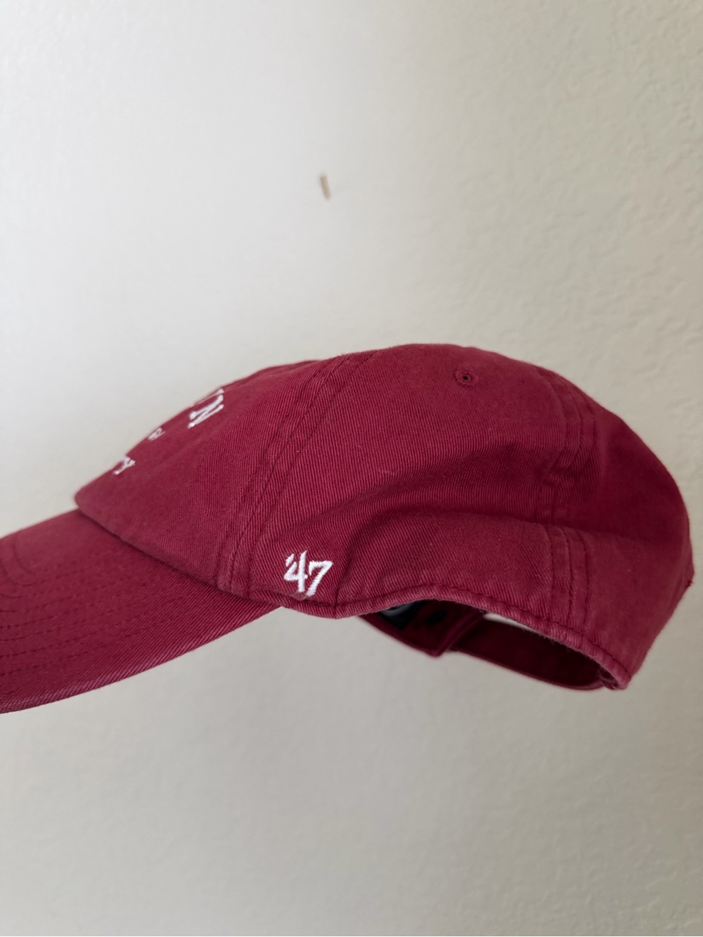 Brown University Embroidered Baseball Cap - Burgundy Red - Picture 4 of 5